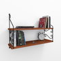 Hanah Home Seramoni 2'li - Walnut